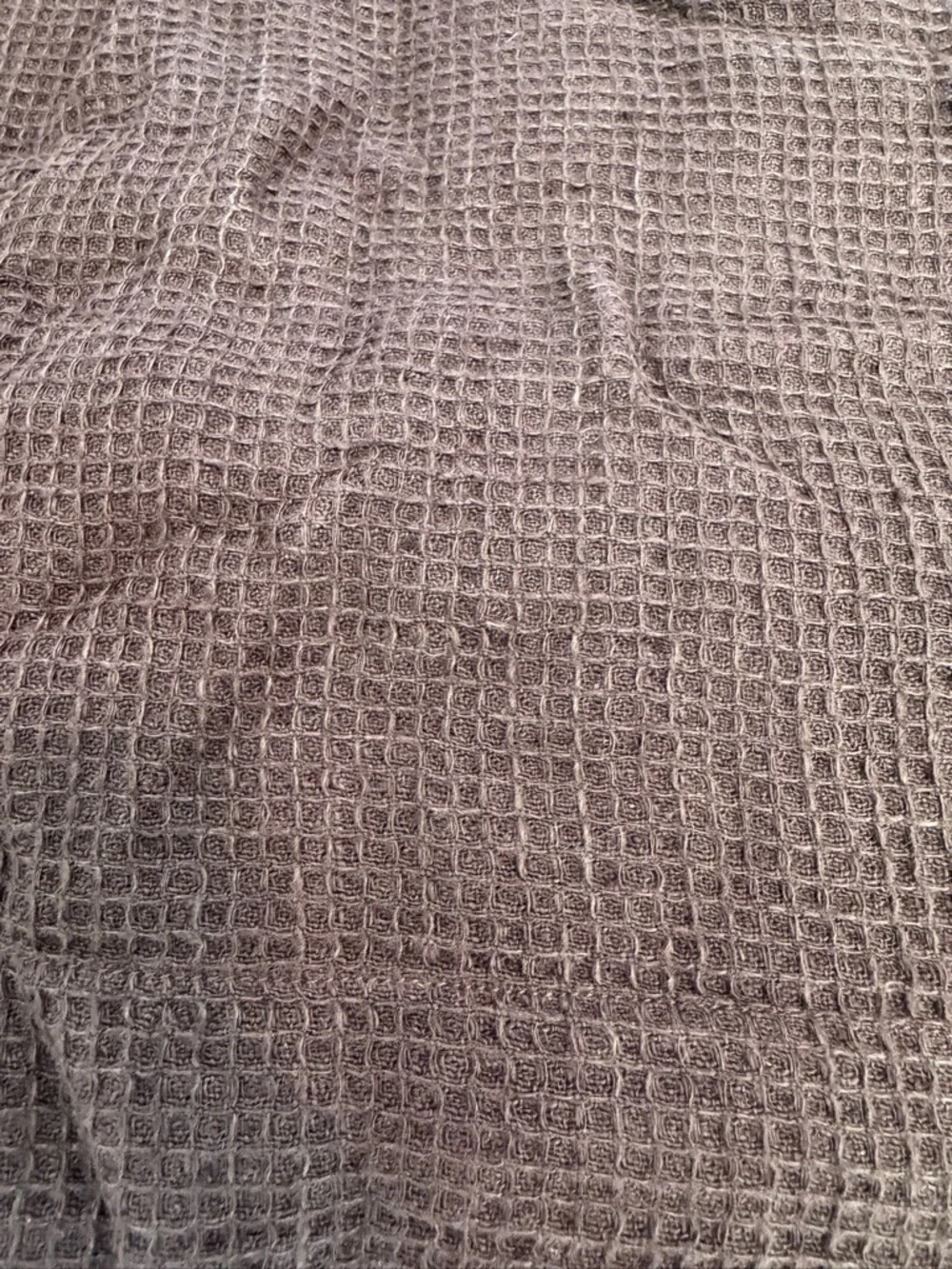 NWT Pottery Barn Linen Waffle Euro Sham in Dark Chocolate